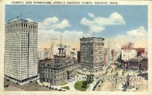 Campus and Woodward Avenue in Detroit, Michigan