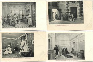 MODE, FASHION, Incl. PALAIS DU CUSTOME 43 Vintage Postcards pre-1920 (L4448)