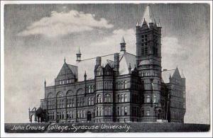 NY - Syracuse. John Crouse College, Syracuse University