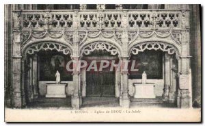 Postcard Old Brou Church Bourg The Jubee