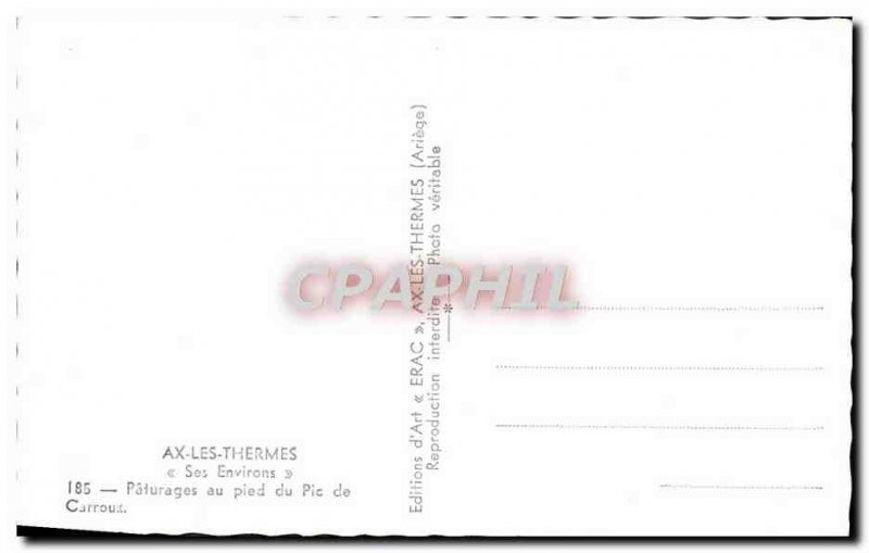 Modern Ax Post Card The Poturages Spa Au Pied Du Pic De Carroux