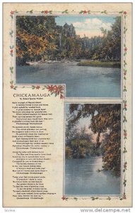 2-Views & A Poem by Robert Sparks Walker, Chickamauga, 1900-1910s