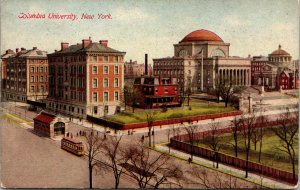 Vtg 1910s Columbia University Campus New York City NY Postcard