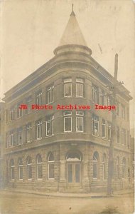 WV, Piedmont, West Virginia, RPPC, First National Bank Building, 1907 PM