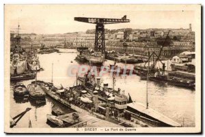 Brest - The Port of Warships - Old Postcard