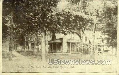 Cabins on the Camp Grounds - Eaton Rapids, Michigan MI  