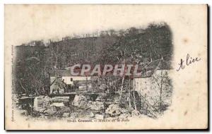 Postcard Old Mill Crozant madness