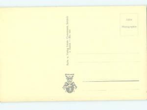 Vintage Post Card Lorrach im Wiesental Blick auf Basel  Germany  # 3720