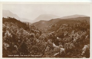 Scotland Postcard - Larig Ghru - The End of The Forest   A5042