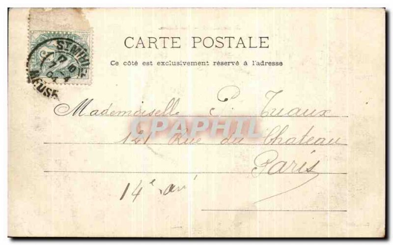 Old Postcard Saint Mihiel Les Roches