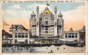 Hotel Marlborough Blenhelm form Beach in Atlantic City, New Jersey