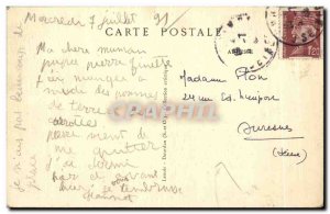 Old Postcard Dourdan Chateau Facade