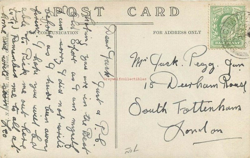 Military, Two British Soldier, RPPC