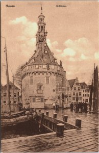 Netherlands Hoorn Hoofdtoren Vintage Postcard C125