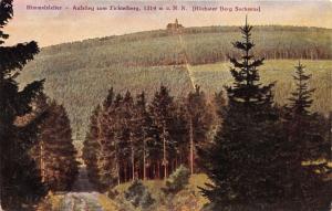 HIMMELSLEITER AUFSTIEG zum FICHTELBERG 1214 m ü N N GERMAN POSTCARD