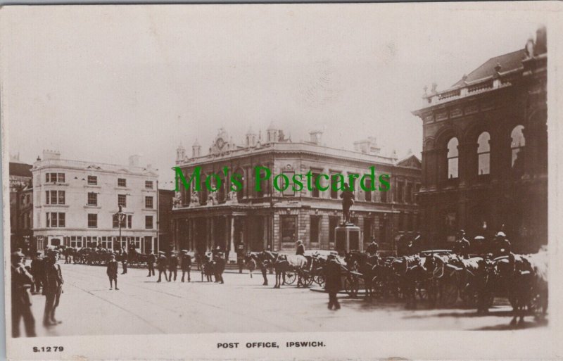 Suffolk Postcard - Post Office, Ipswich   DC284