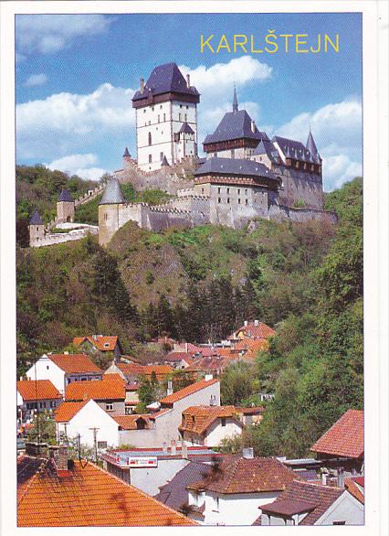 Czech Republic Karlstejn Panorama