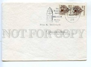 273143 GERMANY 1965 year Bremen Roselius Haus cancellation