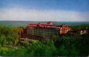 Pennsylvania Poconos Buck Hill Falls Aerial View North Side Of The Inn