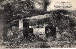 Dolmen de Kerguentail. Tregastrei, C. du N.