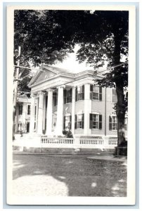 c1940's Hadwen House View Nantucket Massachusetts MA RPPC Photo Postcard