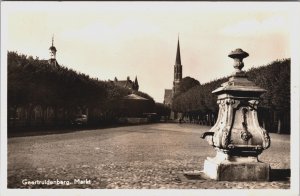 Netherlands Geertruidenberg Markt Vintage RPPC C091