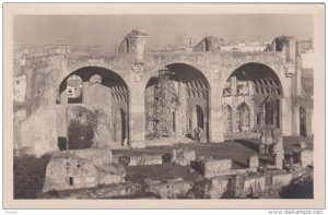 RP; ROMA, Foro Romano, La Basilica di Massenzio, Lazio, Italy, 10-20s