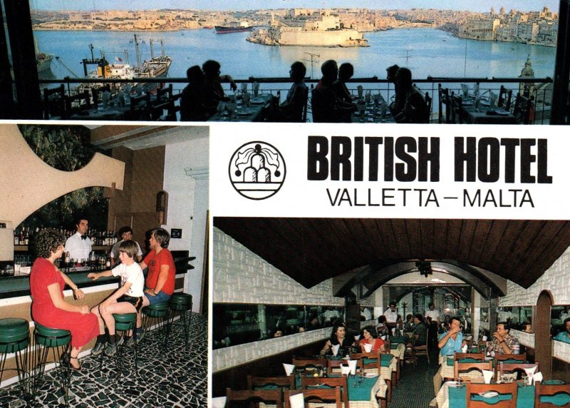 British Hotel,Valletta,Malta BIN