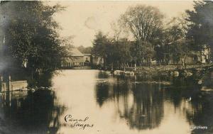 C-1910 Canal Saugus Massachusetts RPPC real photo postcard 7993