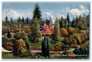 c1910 Point Defiance Park Tacoma Washington WA Oilette Tuck Art Postcard 