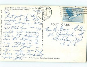 Pre-1980 SHORELINE Cape Ray At Channel-Port Aux Basques Newfoundland NL AD5614