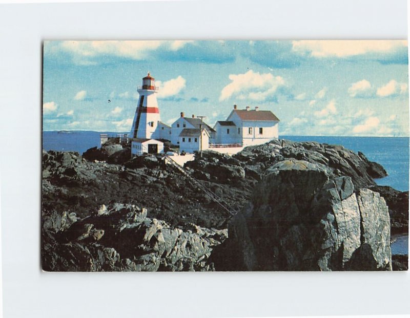 Postcard Head Harbour Lighthouse, Campobello Island, Canada