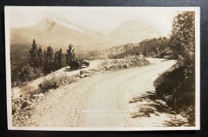 Mint Canada Real Photo Postcard Cover RPPC Hairpin Drive Jasper Park Slark