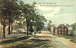 Wells St. Neals Blacksmith Shop - North East Carry, Maine ME Postcard