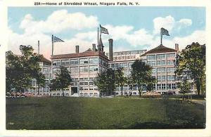 W/B Home of Shredded Wheat Niagara Falls NY New York State