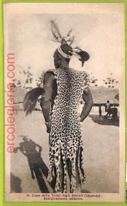 af4217 - UGANDA - VINTAGE POSTCARD Postcards - ETHNIC-