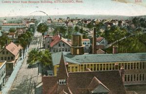 MA - Attleboro. County Street from Bronson Building