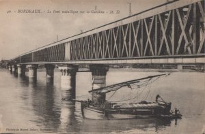 France Postcard - Bordeaux - Le Pont Metallique Sur La Garonne   RS23464