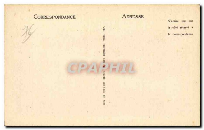 Elbeuf - The Suspension Bridge - Old Postcard