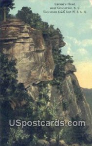 Caesar's Head - Greenville, South Carolina SC Postcard