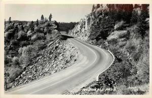 c1950 RPPC Postcard; McDonald Pass, Hwy 12 Avon MT Powell County Unposted