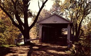 Mill Creek Covered Bridge - North of Eaglesville, Ohio