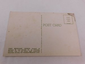 First Methodist Church Building, Clermont, Florida Vintage Postcard P28