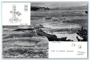 c1940's Beer Gate National Park Scenes of O-Naruto Tokushima Japan Postcard