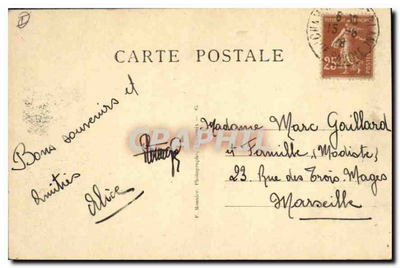 Old Postcard Chamonix General view