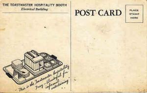 US - Chicago Century of Progress Toastmaster Hospitality Bld