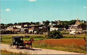 Wisconsin Amish Buggy At New Glarus