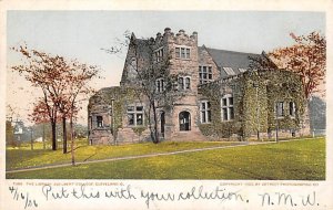 Library, Adelbert College Cleveland, Ohio OH