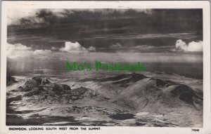 Wales Postcard - Snowdon From The Summit, Welsh Mountains RS30798