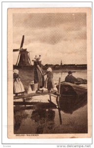 ZEELAND, Netherlands, PU-1926; Walcheren, Family Saying Good-Bye To Husband, ...